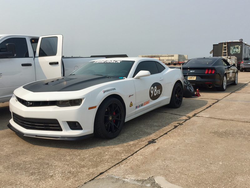 My partner for the trip, a fellow Wichita autoxer in a Camaro. This car is sold, making room for a ZL1 1LE